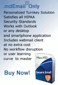 secure email and email archiving to allow users to be HIPAA compliant